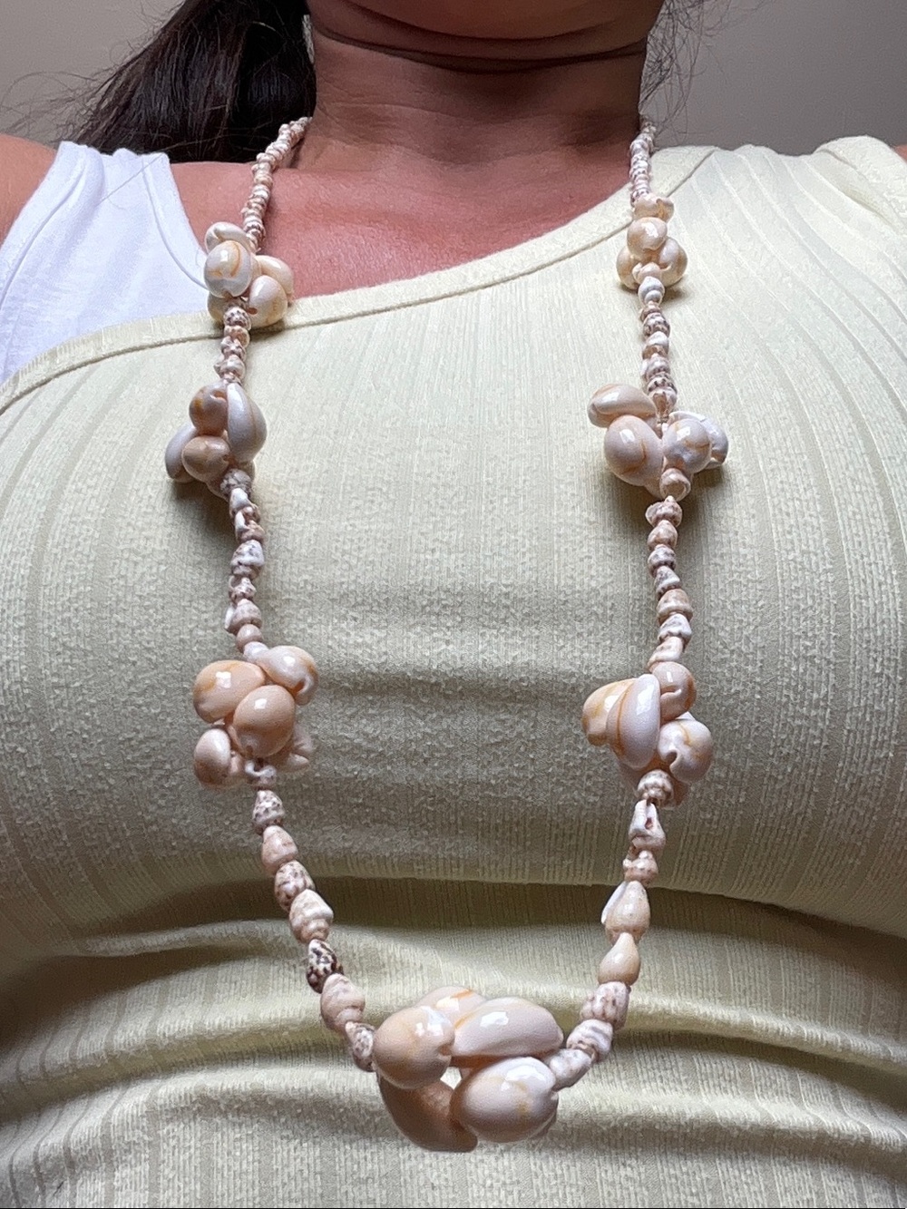 7 Handmade Multi-Strand Shell Necklaces - Picture 8 of 9